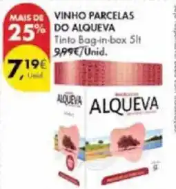 Pingo Doce vinho parcelas do alqueva promoção