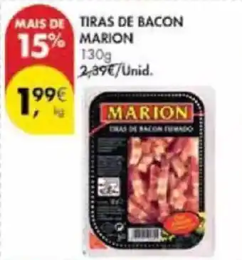 Pingo Doce Tiras de bacon marion promoção