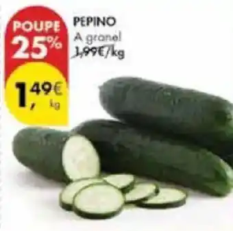 Pingo Doce Pepino promoção