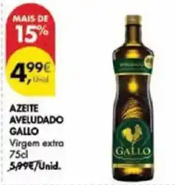Pingo Doce Azeite aveludado gallo promoção