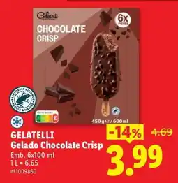 Lidl GELATELLI promoção