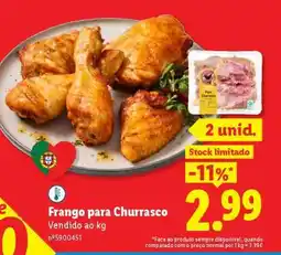 Lidl Frango para Churrasco promoção