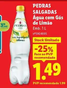 Lidl PEDRAS SALGADAS promoção