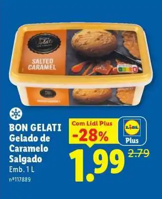 Lidl Bon Gelati promoção