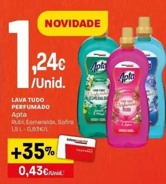 Intermarché Lava tudo perfumado apta promoção