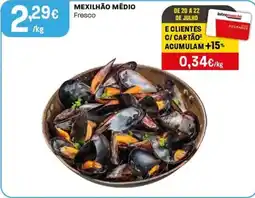 Intermarché Mexilhão médio promoção