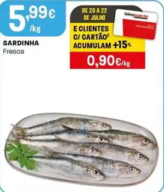 Intermarché Sardinha fresca promoção