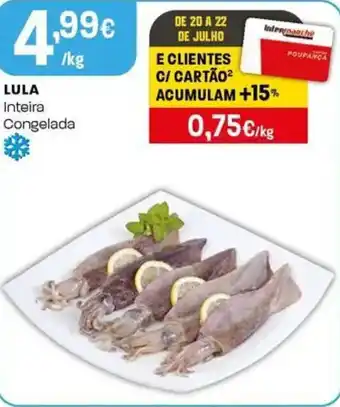 Intermarché Lula inteira congelada promoção