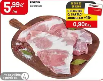 Intermarché Porco secretos promoção