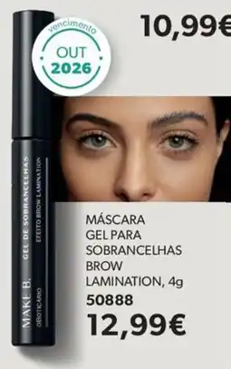 O Boticário Máscara gel para sobrancelhas brow lamination, promoção