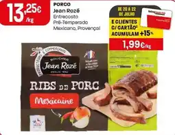 Intermarché Porco jean rozé promoção