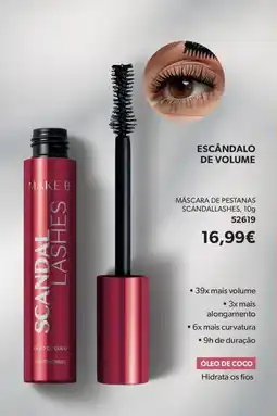 O Boticário Máscara de pestanas scandallashes, promoção