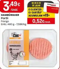 Intermarché Hamburguer porsi promoção