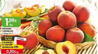 Intermarché Pessego vermelho promoção