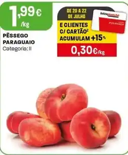 Intermarché Pessego paraguaio promoção