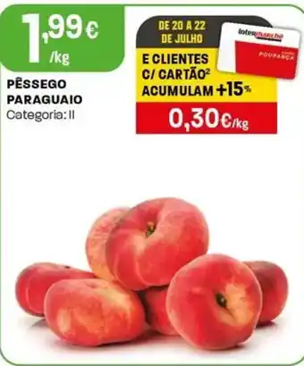 Intermarché Pessego paraguaio promoção
