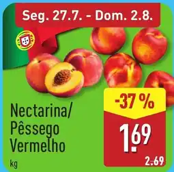 ALDI Nectarina/Pêssego Vermelho promoção