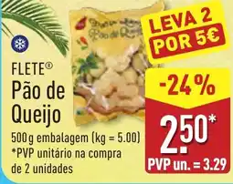 ALDI Flete pão de queijo promoção