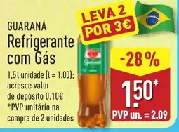 ALDI Guaraná Refrigerante com Gás promoção
