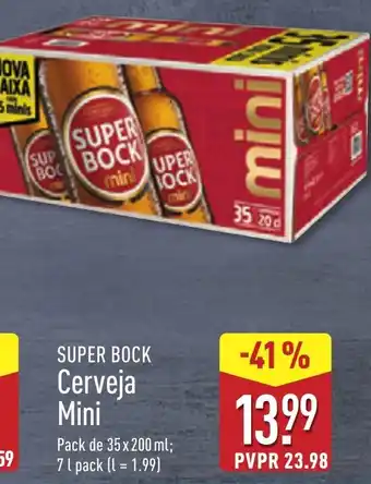 Super bock cerveja mini