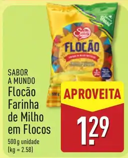 ALDI Flocão Farinha de Milho em Flocos promoção