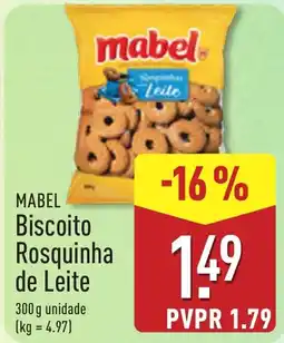 ALDI Mabel Biscoito Rosquinha de Leite promoção