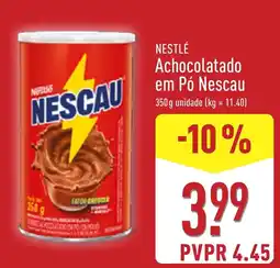 ALDI Achocolatado em Pó Nescau promoção