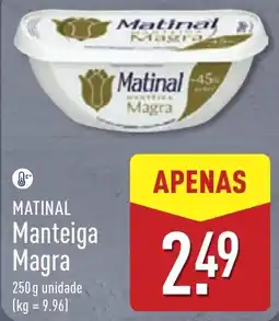 ALDI Matinal Manteiga Magra promoção