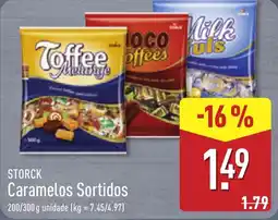 ALDI Storck Caramelos Sortidos promoção