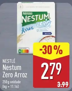 ALDI Nestlé Nestum Zero Arroz promoção