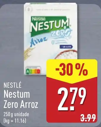 ALDI Nestlé Nestum Zero Arroz promoção