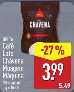 ALDI delta café lote chávena moagem máquina promoção