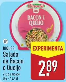 ALDI Diquesí salada de bacon e queijo promoção