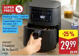 ALDI Ambiano fritadeira de ar quente promoção
