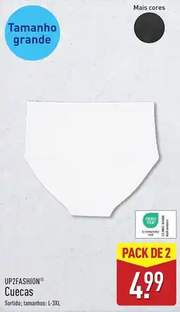 ALDI Cuecas UP2FASHION® promoção