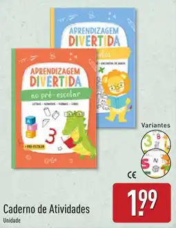 ALDI Caderno de Atividades promoção