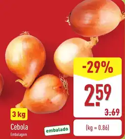 ALDI Cebola promoção