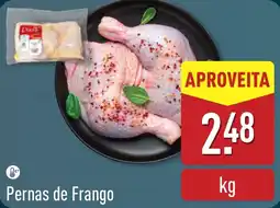 ALDI Pernas de Frango promoção
