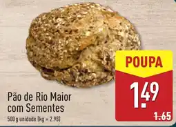 ALDI Pão de Rio Maior com Sementes promoção