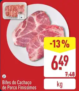 ALDI Bifes do Cachaço de Porco Finíssimos promoção