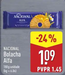 ALDI Nacional bolacha alfa promoção
