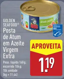 ALDI Golden seafood posta de atum em azeite virgem extra promoção