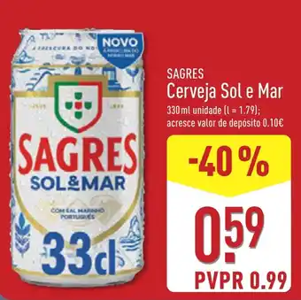 Sagres cerveja sol e mar