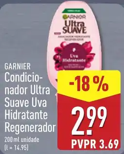 ALDI garnier condicionador ultra suave uva hidratante regenerador promoção