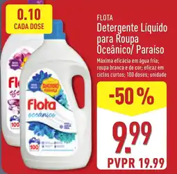 ALDI Flota Detergente Líquido para Roupa Oceânico/Paraíso promoção