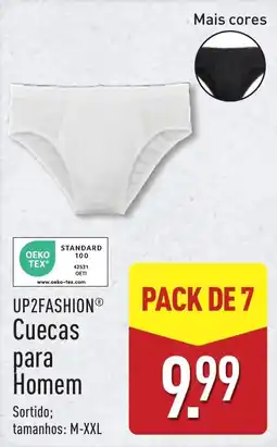 ALDI Up2fashion cuecas para homem promoção