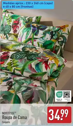 ALDI Novitesse roupa de cama conjunto promoção