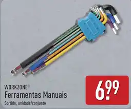 ALDI Workzone ferramentas manuais promoção