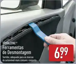 ALDI Workzone ferramentas de desmontagem promoção