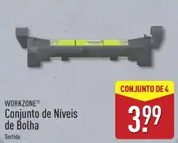 ALDI Workzone conjunto de níveis de bolha promoção